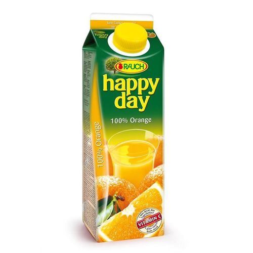 Happy Day Orange 100 % 12 x 1l Tetra Pack