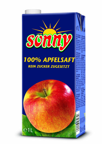 Sonny Apfel 100% 12 x 1,0l Tetra Pack