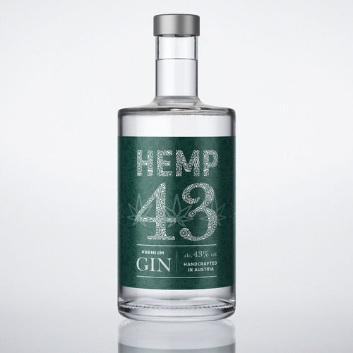 Hemp 43 Premium Gin 43%   0,5l