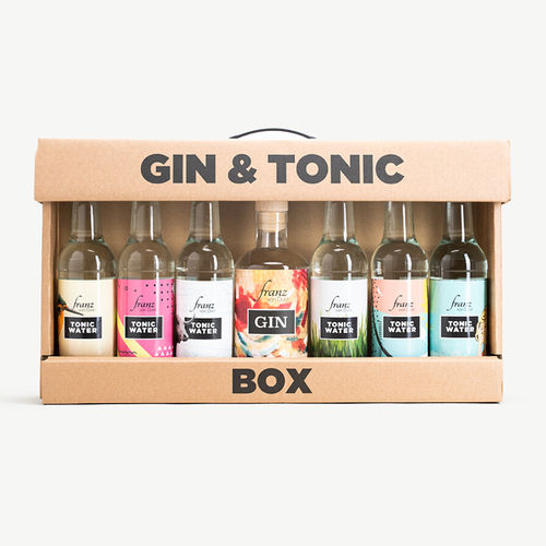 Franz von Durst Gin Tonic Box 0,5l Gin & 6 x 0,33l Tonic