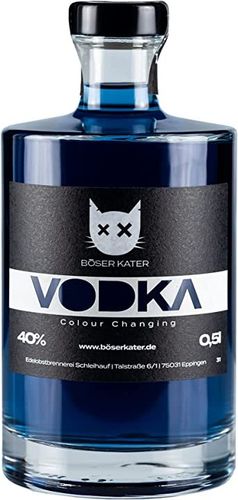 Böser Kater-handcrafted Changing Colour Wodka 0,5l