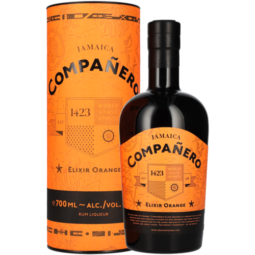 Companero Ron Elixir Orange 40% aus Jamaica  0,7l