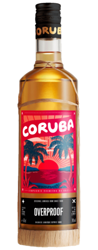 Coruba Rum - Overproof Original Jamaica 74%  0,7l