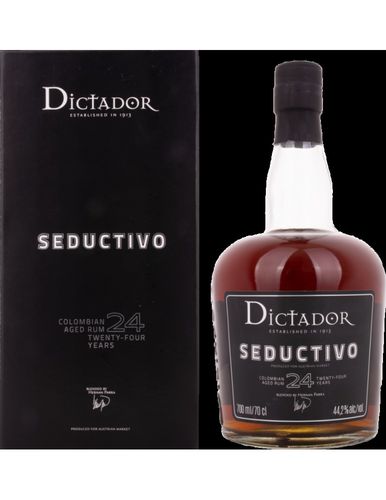 Dictador - 24 YO Seductivo - Rum aus Kolumbien 44,2%  0,7l