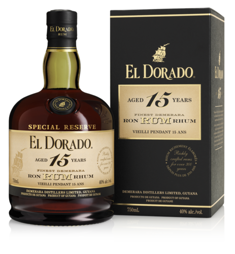 El Dorado Rum 15 YO - Guyana Rum 0,7l