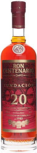 Ron Centenario - 20 YO Solera - Costa Rica 40% 0,7l