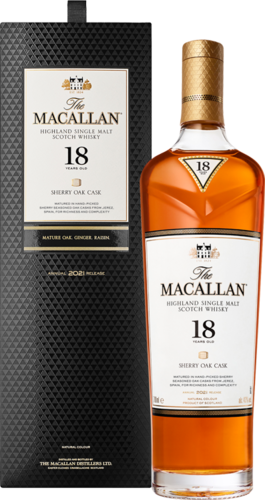 The Macallan - 18 YO - Sherry Oak Ed. 2022 43% 0,7l