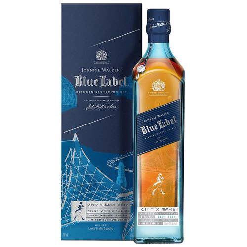 Johnnie Walker Blue Label - Cities of Future Edition MARS 0,7l