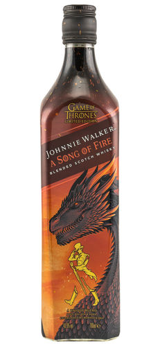 Johnnie Walker a Song of FIRE - Games of Thrones lim.Edition  40,8% 0,7l