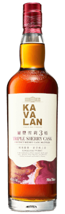 Kavalan - Single Malt Whisky Triple Sherry Cask aus Taiwan 40% 0,7l