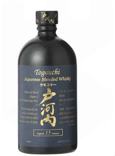Togouchi - 15 YO  Japanischer Blended  Whisky 43,8% 0,7l