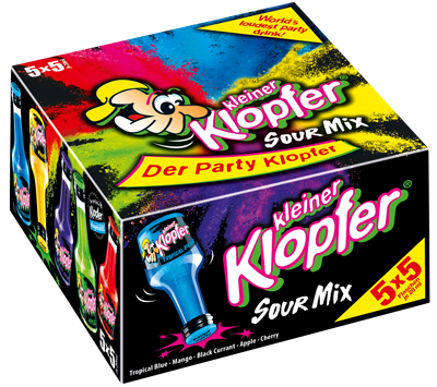 Kleiner Klopfer SOUR Mix 25 x 0,02l