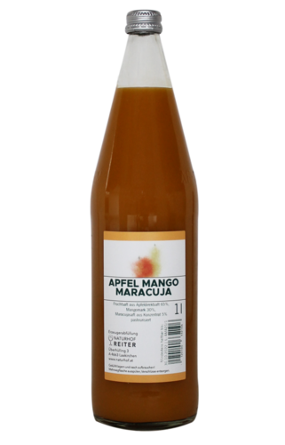 Apfel-Mango-Maracuja Saft 1,0l