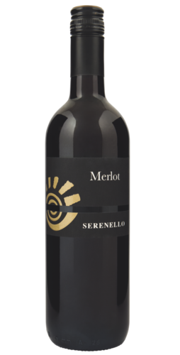 Serenello Merlot - Vino Rosso, Italia 0,75l